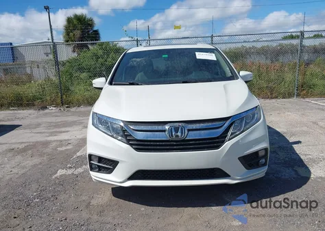 2019 Honda Odyssey Ex-L из США, поврежденный, VIN 5FNRL6H71KB086071